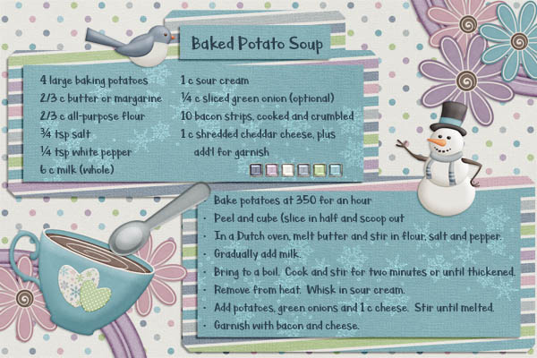 2025 01 Recipe Card Challenge