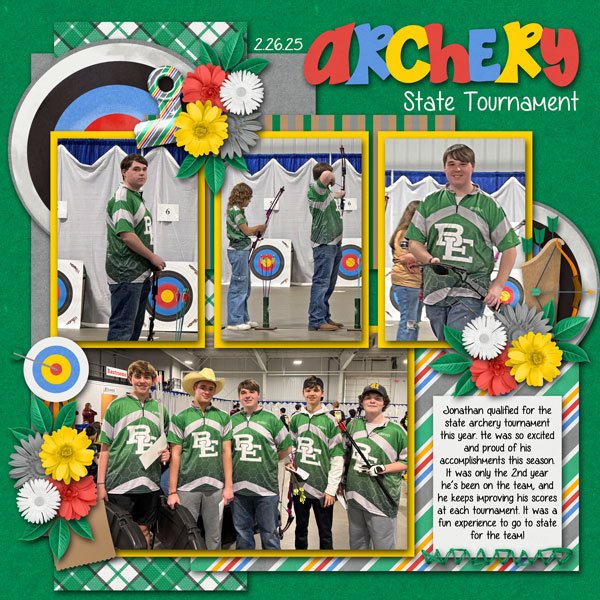 2025 April Template Challenge with Tinci Designs