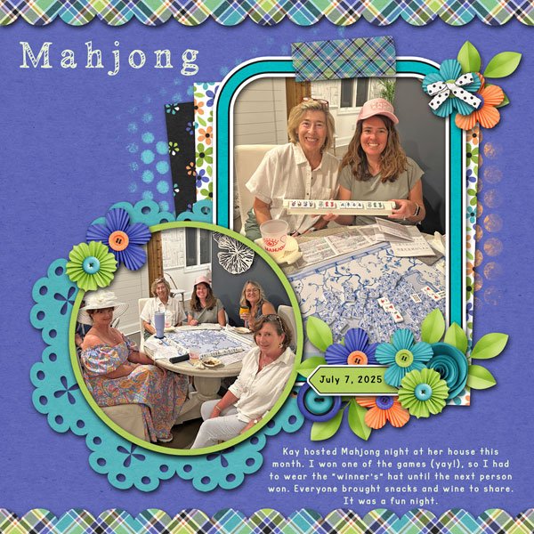 2025 August Jumpstart Your Layouts Challenge