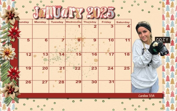 202501 Calendar