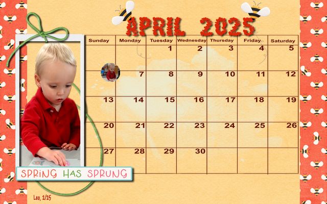 202504 Calendar