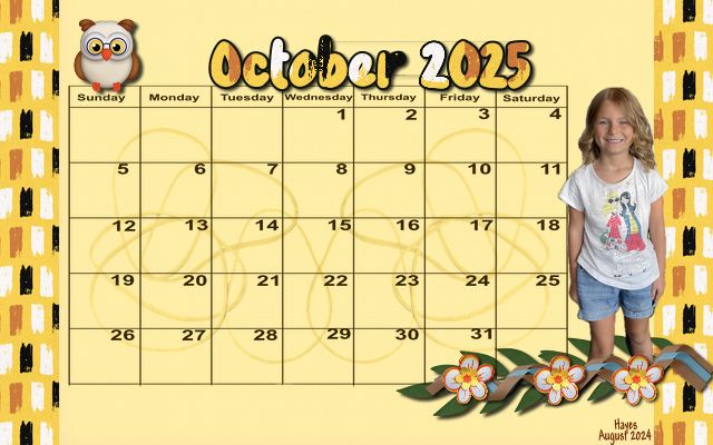 202510 Calendar