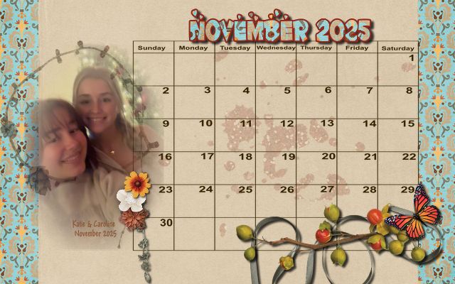 202511 Calendar