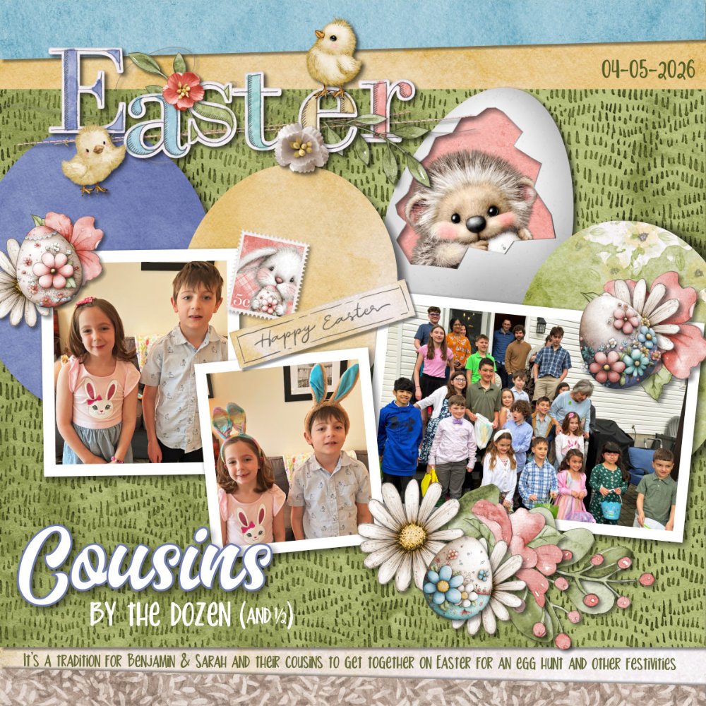 2026 04 05 Easter Cousins