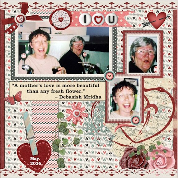 2026 May - Quote Challenge -A mothers love....jpg