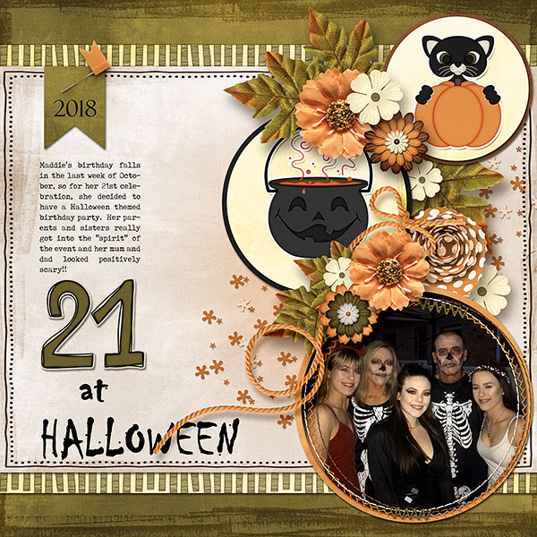 21 at Halloween