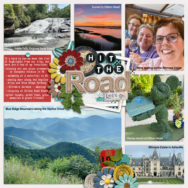 2874 Mile Vacation