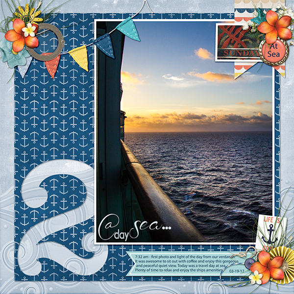 2nd day at Sea