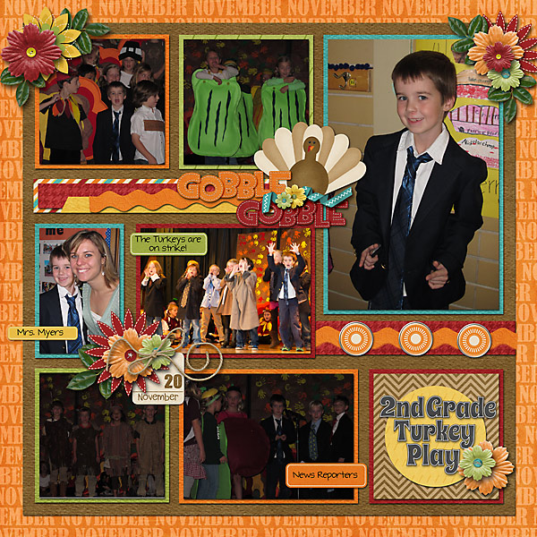 2nd Grade Turkey Play