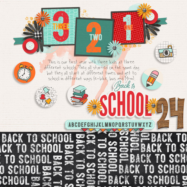 3 2 1 Back to School