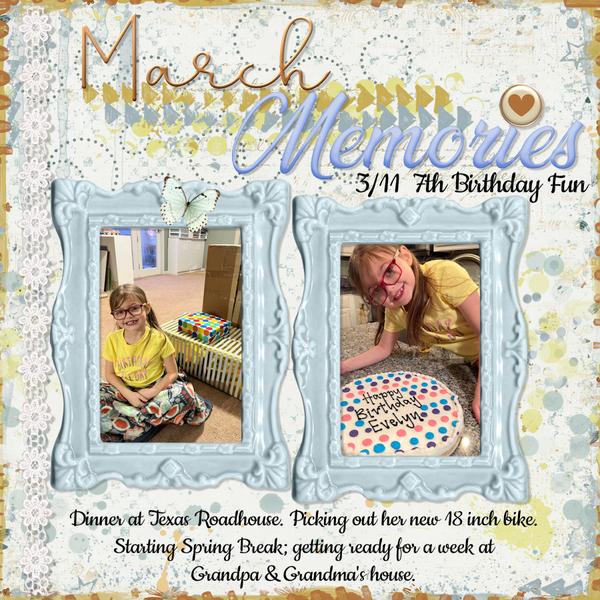 3/2022 My Memories Challenge