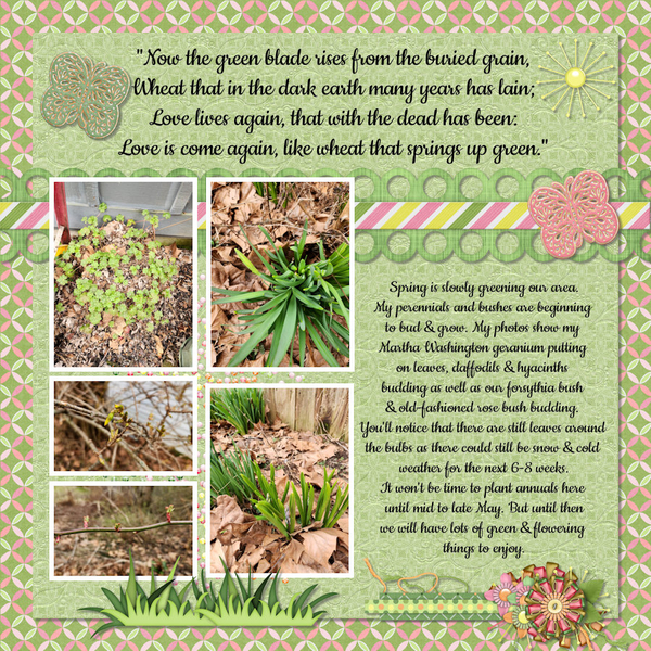 3/2023 Pinterest Challenge - Spring
