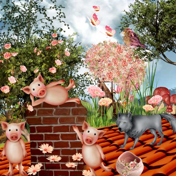 3 petits cochons