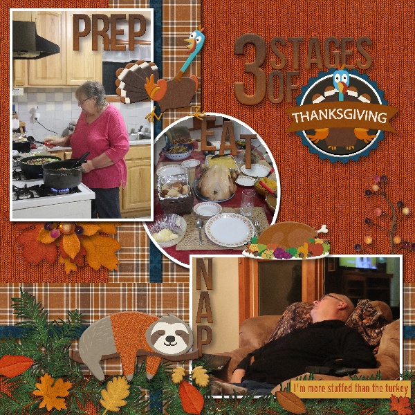 3 Stages of Thanksgiving
