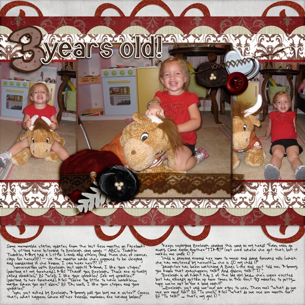 3 years old!