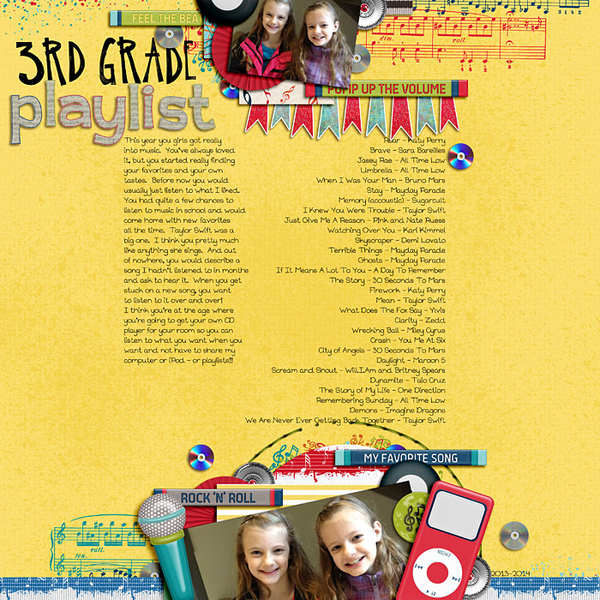 3rd grade playlist