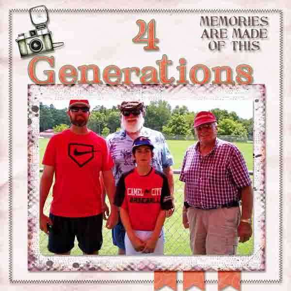 4 generation of Men