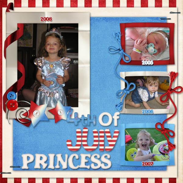 4th of July Princess