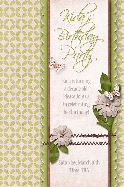 4x6 Birthday Invite 1