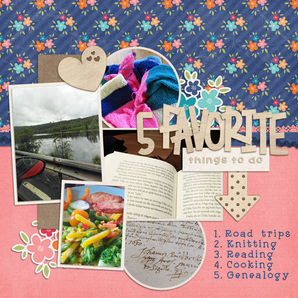5 Favorite Things To Do