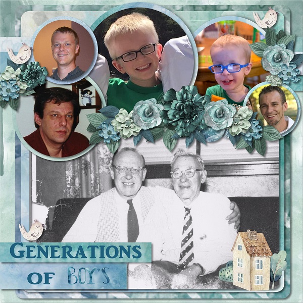 5 Generations of Boys