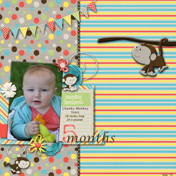 5 Months Monkey Business