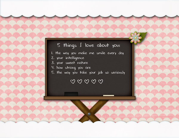 5 things I love about you