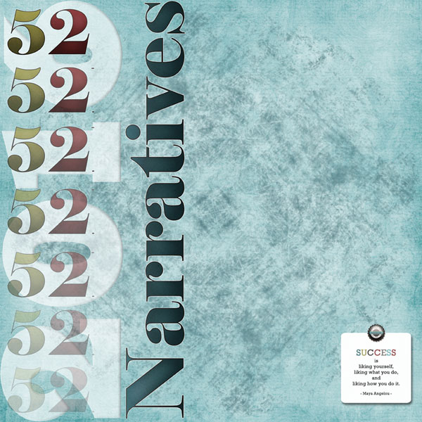 52 Narratives 2016 cover page