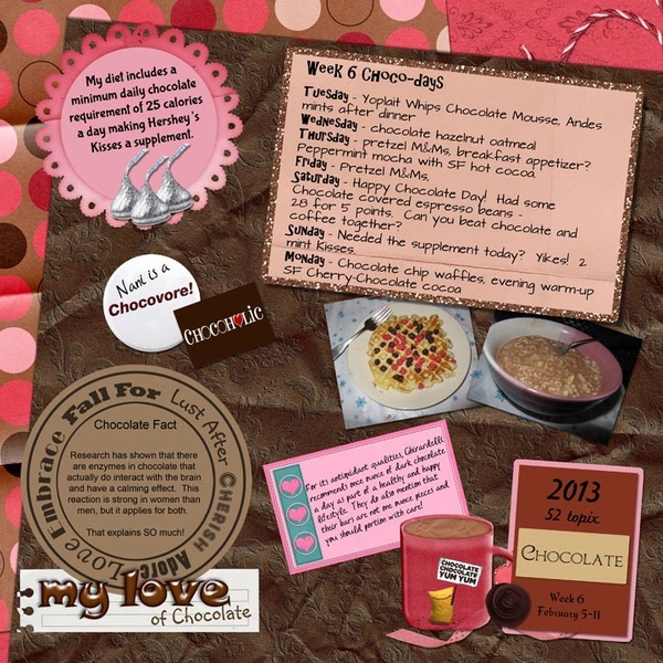 52 topix, Week 6  Chocolate, page 1
