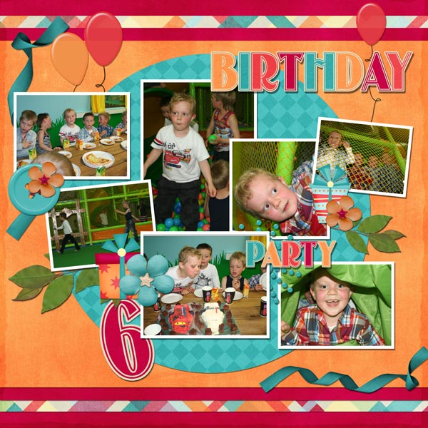 6 year old birthday party