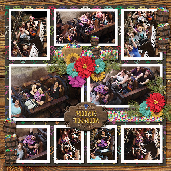 7 Dwarves Mine Train