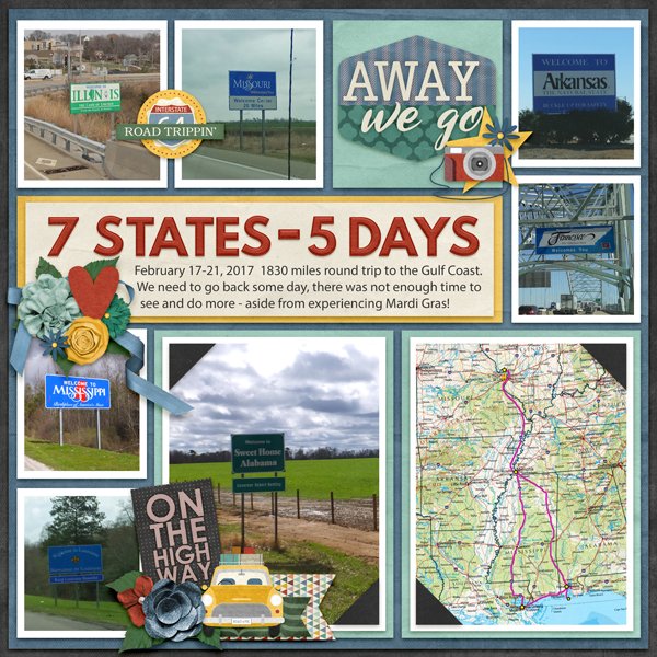 7 States 5 Days