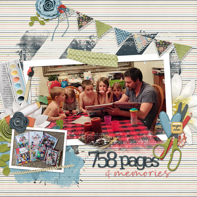 758 pages of memories
