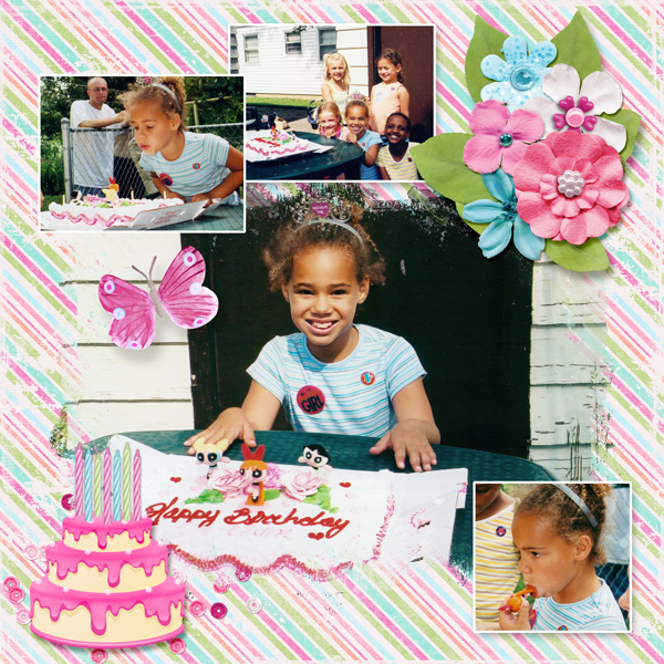 7th Birthday cake