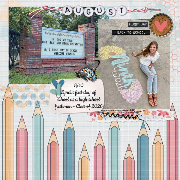 8/2022 My Memories - 1st Day of School