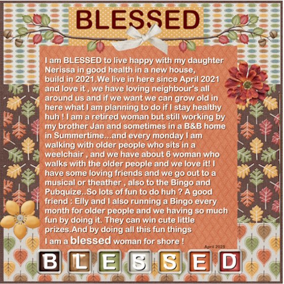 8 - April 2025 All About Me challenge -I am Blessed..jpg