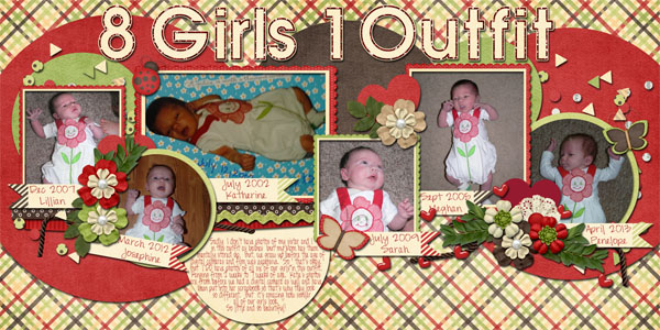 8 girls 1 outfit