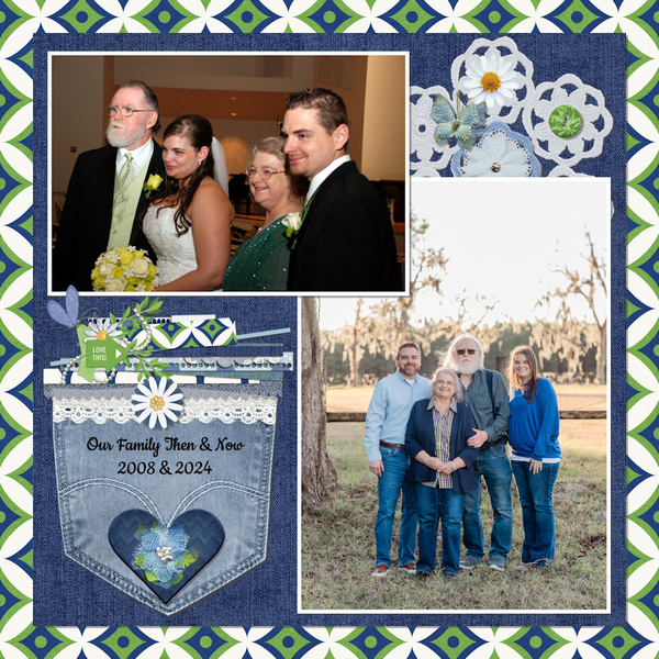 9/2024 GS 16th BD - Memory Mosaic Then + Now Challenge