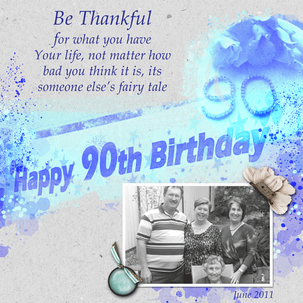 90th Birthday Celebrations