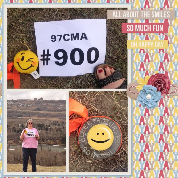 97CMA reaches 900 geocaches found