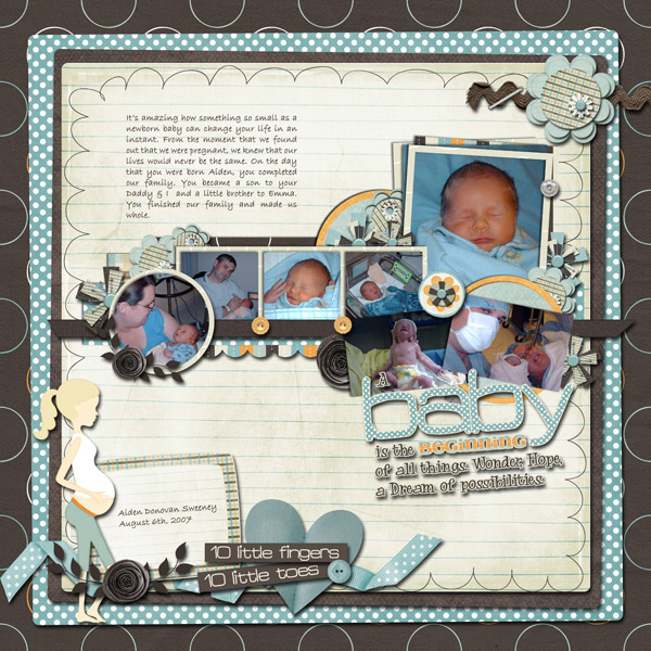 A BABY IS