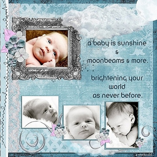 A baby is...