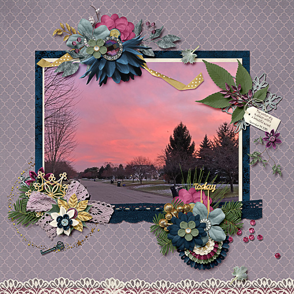 A Beautiful Winter Sunset
