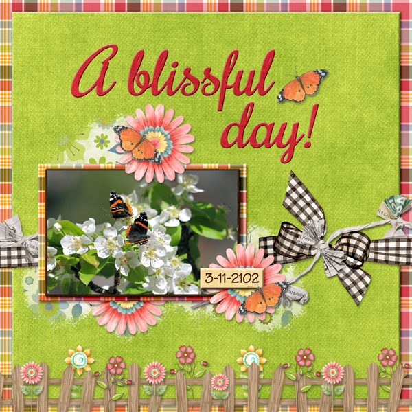 A blissful day!
