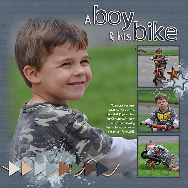 A boy and his bike