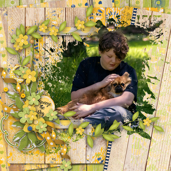 A Boy and his dog