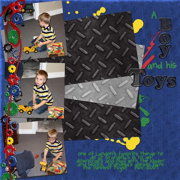 A Boy and His Toys