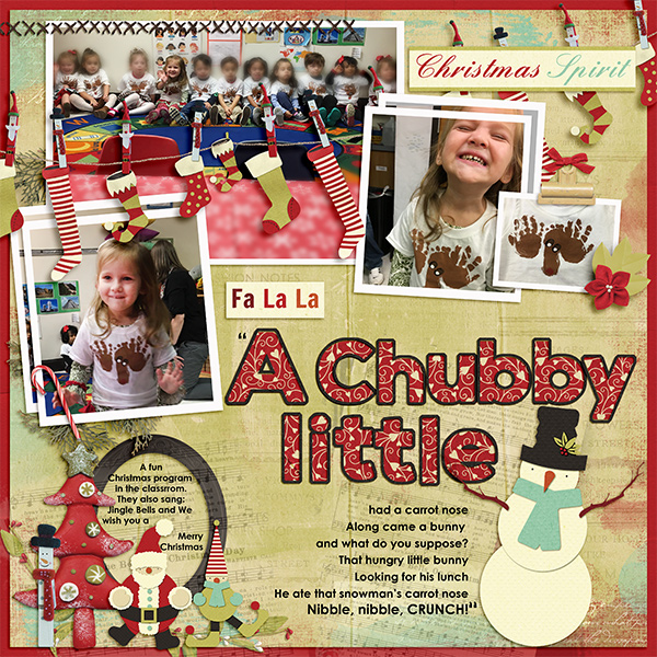 A Chubby Little Snowman...