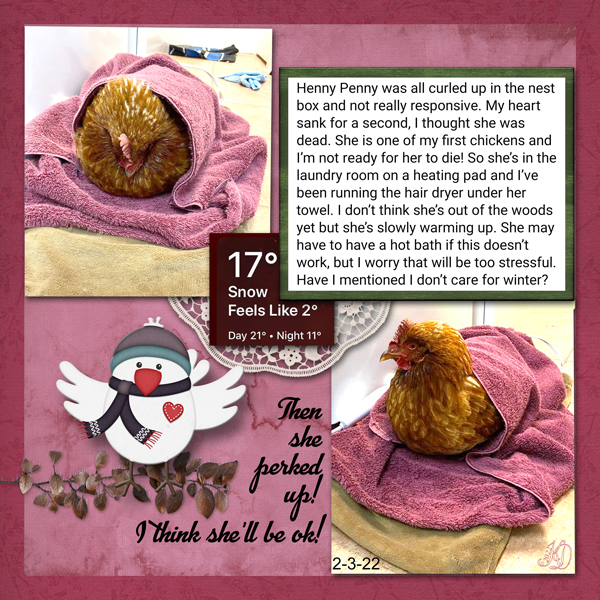 A cold Henny Penny