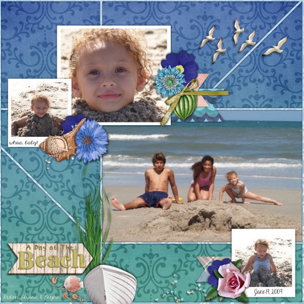 A Day At The Beach - pg1